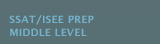 SSAT/ISEE Prep Middle Level